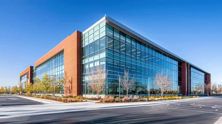 Modern office building